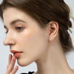 Pickleball Stud Earrings for Women - 925 Sterling Silver Sports Jewelry Pickle Ball Accessories Team Coach Gifts for Fans Valentines Easter Thanksgiving Day