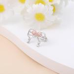 Pickleball Stud Earrings for Women - 925 Sterling Silver Sports Jewelry Pickle Ball Accessories Team Coach Gifts for Fans Valentines Easter Thanksgiving Day