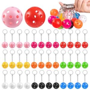 ZHWKMYP 36 Pcs Pickleball Keychain, Pickleball Keychains Bulk for Women