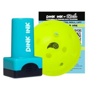 Dink Ink- Self-Inking Reusable Pickleball Marker | Personalize Your Pickleballs with Precision | Quick-Dry, Smudge-Free Durable Ink | Perfect for Pickleball Marking Accessories (Speed-Up)