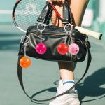 ZHWKMYP 36 Pcs Pickleball Keychain, Pickleball Keychains Bulk for Women