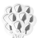 Malayan Products Pickleball Balloons 12 Count Latex, Paddle Tennis Birthday Decorations, Paddleball Theme, Pickle Racket Event Party, 12Inch Standard Size