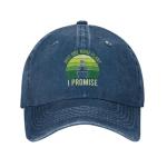 Farming Farmer Pickleball Hat for Mens Just Ones More Plant I Promise Hats Navy Blue