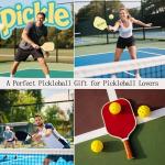 AINILOVE Natural Stone Adjustable Braided Beaded Pickleball Bracelet Charm Jewelry - Sports Lover Pickleball Gifts for Women Men Teens Friends (Amethyst)