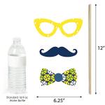 Big Dot of Happiness Pickleball Party Photo Booth Props Kit - 20-Piece Birthday Retirement Celebration Set, Premium Cardstock Selfie Props with Easy Assembly Sticks