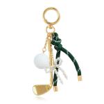 Mini Golf Tennis Ball Pickleball Football Keychain Cute Bag Charms Purse Charms for Handbags Tote Bags Gift for Women