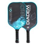 Diadem Warrior Pickleball Paddle | 3X L-Core Hybrid Nomex Polymer Honeycomb Core, Grit Paint Surface for Spin, Control and Power | Indoor/Outdoor | USAPA Approved (Teal)