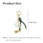 Mini Golf Tennis Ball Pickleball Football Keychain Cute Bag Charms Purse Charms for Handbags Tote Bags Gift for Women