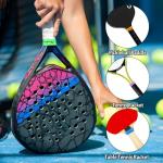 Jumaple Personalized Pickleball Paddle Name Bands - Custom Silicone Band for Grip on Racket, Racquetball - DIY Accessories Gifts for Pickleball Lovers