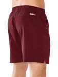 NORTHYARD Men's Running Athletic Shorts 5"/ 7"/ 9" Workout Gym Short Tennis Quick Dry Active Sport Hiking Basketball-5'' Wine-L