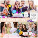 Homsolver Best Friend-Birthday Gifts for Women Men, Funny Friendship Gifts for Woman Candles, Birthday Gift for Friends Sister Bestie BFF Coworker Classmate, Funny Scented Candles