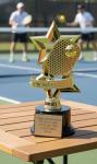 Pickleball Trophy with Custom Engraving - 7.5" Personalized Pickleball Awards for Women, Men, Adults - Funny Pickle Ball Trophies for Champion or Winner