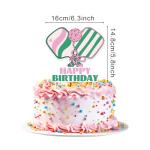 Pickleball Party Decorations, Pickleball Birthday Decorations Includes Glitter Pickleball Birthday Banner Cake Topper Cupcake Toppers Balloons for Pickleball Birthday Decorations Party Favors