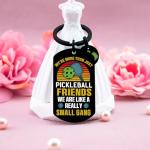 Iweca Pickleball Keychain Accessories Pickleball Gifts For Women Pickle Stuff Long Distance Gift For Women Men Bff Gift For Friends Friendship Gifts For Pickle ball Lover