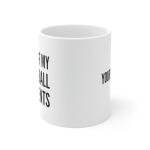 Panvola Personalized Tears of My Pickleball Opponents Sports Player Coffee Mug Customized Ceramic Cup 11oz White 11oz