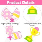 48Pcs Pickleball Theme Cupcake Toppers Pickleball Birthday Party Decorations for Girls Women Pink Pickleball Party Cake Cupcake Decorations for Sport Theme Birthday Party Baby Shower Supplies