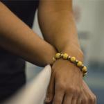 Racquet Inc - Stylish Tennis & Pickleball Bracelet - Lightweight & Tarnish-Resistant Bracelet - Sports-Inspired Jewelry for Women (Tennis Beaded)