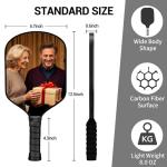 Custom Pickleball Paddles, Personalized Pickleball Paddles, Customized with Any Photo, Text and Logo, Perfect Diy Gift for Friends, Family and Loved Ones