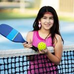 Game Day Earrings Pickleball Paddle Earrings Sport Earrings Resin Green Pink Cut Pickleball Racket Earrings CHEER Dangling Earrings Game Day Accessories Sports Fans Jewelry Favor Gift(2Pairs)