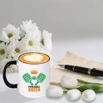 Lxenrra Queen of the Pickleball Court Mug, Pickleball Gifts for Women, Pickleball Lovers Coffee Cup, Pickleball Player Paddle Ball Mug, Birthday Christmas Gifts for Pickleball Fans, 11 Oz Ceramic Cup