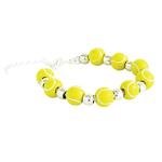 Racquet Inc - Stylish Tennis & Pickleball Bracelet - Lightweight & Tarnish-Resistant Bracelet - Sports-Inspired Jewelry for Women (Tennis Beaded)