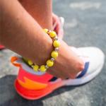 Racquet Inc - Stylish Tennis & Pickleball Bracelet - Lightweight & Tarnish-Resistant Bracelet - Sports-Inspired Jewelry for Women (Tennis Beaded)