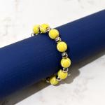 Racquet Inc - Stylish Tennis & Pickleball Bracelet - Lightweight & Tarnish-Resistant Bracelet - Sports-Inspired Jewelry for Women (Tennis Beaded)
