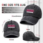 Pickleball Hat Funny Printed Cotton Baseball Cap Adjustable Retro Washed Lightweight and Breathable Unisex Outdoor Sport Sun Hat, Gifts for Pickleball Lover, Players Man Woman Friend Bestie Coworker