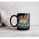 Novelty Tears Of My Pickleball Opponents Mug Gifts for Pickleball Lovers, Pickleball Player Birthday Christmas Gifts for Sports Player Sports Coach Dad Men, Sarcastic Funny Sports Player Coach Gifts