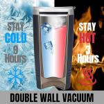 Onebttl Retirement Gifts for Pickleball Lovers, Pickleball Gifts, Insulated 20oz Stainless Steel Travel Tumbler with Lid