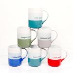 Pavilion - "Pickleball People" Ceramic 18-ounce Mug Pickleball Themed Gifts for Sports Enthusiasts, Gray