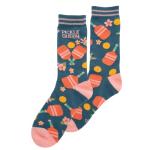 Karma Bug Crew Socks - Cute and Funny Socks for Women - Bright and Colorful Designs - One Size Fits Most - Pickleball