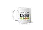 Stay Out Of Kitchen Pickleball Mug Personalized | Pickleball Accessories | Gift For Grandma | Gifts For Her | Mothers Day Gift | Unique Mom Gift | Gift for Pickleball Player | Pickleball Player Mug