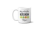 Stay Out Of Kitchen Pickleball Mug Personalized | Pickleball Accessories | Gift For Grandma | Gifts For Her | Mothers Day Gift | Unique Mom Gift | Gift for Pickleball Player | Pickleball Player Mug