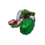 Kurt Adler 3.5-inch Noble Gems™ Pickleball Pickle with Santa Ornament