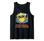 Pickleball Chick Squad Funny Pickleball Player Tank Top