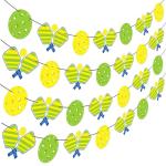 Pickleball Party Banners Cute Pickleball Party Birthday Decorations 4pcs Pickleball Themed Banner Decorations for Pickleball Theme Party Sport Baby Shower Supplies