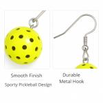 Pickle Earrings Pickle Decorations Funny Earring Pickleball accessories Women Pickleball Earrings for Women Pickleball Jewelry