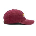 Wodeal Pickleball Hat for Women Men, Adjustable Embroidered Washed Pickleball Baseball Cap for Pickleball Lovers Burgundy
