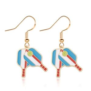 Pickleball Earring Pickleball Player Gift Pickleball Lover Jewelry For Women Pickleball Team Gift (Pickleball Earrings)