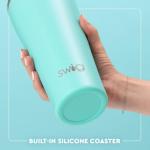 Swig Life 32oz Insulated Tumbler, Travel Coffee Tumbler with Lid, Cup Holder Friendly Travel Coffee Mug, Stainless Steel with Lid (Pickleball)