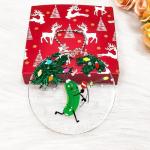 Pickleball Ornament 2025, Pickle Ornaments for Christmas Tree, Funny Acrylic Sports Ornaments, Pickleball Gifts for Women, Men, Pickle Ball Lover Gifts Ideas