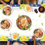 chiazllta 3 Pcs Pickleball Party Tablecloths Pickleball Party Decorations Supplies Pickleballs Player Sport Themed Disposable Waterproof Plastic Table Covers for Baby Shower Birthday Favor Decors