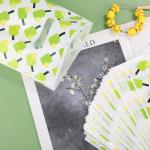 50pcs Pickleball Gift Bags - Plastic Party Favor Snack Candy Bags for Theme Party Sports Events Supplies (Light Green)