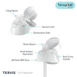 Tervis Venture Lite Pickleball Made in USA Double Walled Insulated Tumbler Travel Cup Keeps Drinks Cold & Hot, 24oz Water Bottle, Classic