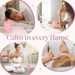 Encoink Pickleball Gifts for Women, Lavender Scented Candle,Cool Gifts for Pickleball Lovers/Girl/Coach/Player/Friend, Funny Pickleball-Themed Gift for Valentine’s Day Birthday, Pink Jar(10oz)