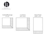 IHR Ideal Home Range Cocktail Napkins Rosanne Beck Disposable 3-Ply Paper Party Napkin Pack, 5" x 5", Pickleball Drinks, 20-Count