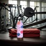 Hazlget Pickleball Gifts,Pickle Water Bottle with Straw Lid Insulated Stainless Steel Travel Mugs for Sport Gym Outdoor 20oz