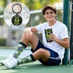 CRASHOT Pickleball Gifts for Men, Gifts For Pickleball Lovers, Includes 20 oz Tumbler, Keychain & Sock, Thanksgiving Christmas Birthday Present for Dad Son Friends Team