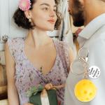 Sdopbinbin Pickleball Keychain Gifts for Female Women Birthday Christmas Gifts for Adults Teens Girls Friend Ladies Pickleball Accessories for Sports Bag Purse Pickleball Key Chain